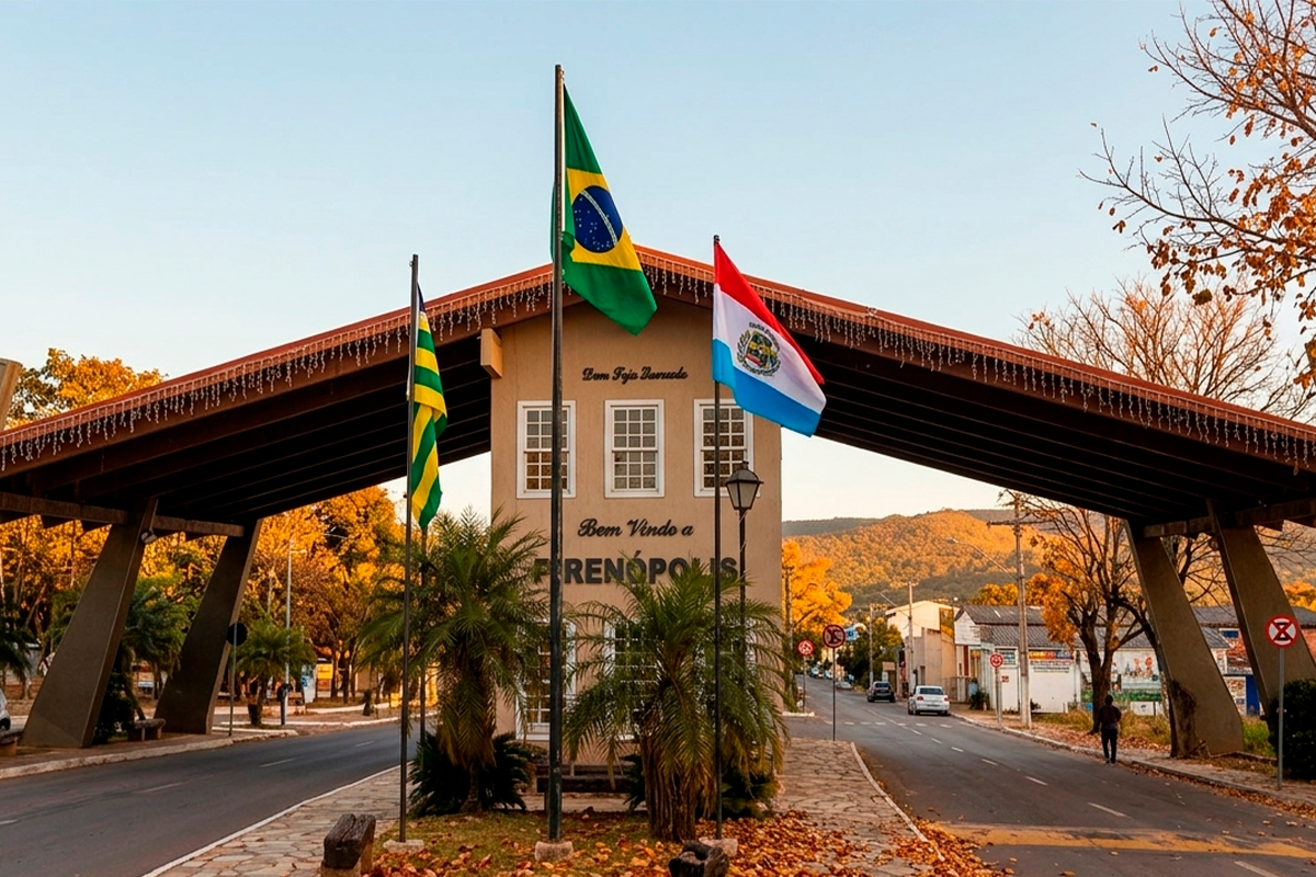 Clima de outono em Pirenópolis muda rotina com sol e frio 